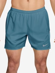 Smokey Blå - Nike Miler Dri-FIT 5 Tommers Fôret Løpeshorts - Bilde 1 av 4