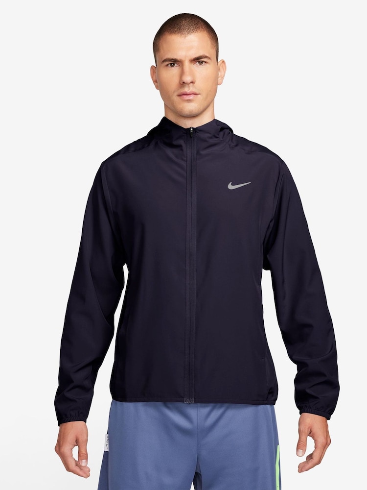 Nike Purple Dynasty Dri-FIT Form Hooded Performance Jacket - Image 1 of 4 Nike Purple Dynasty Dri-FIT Form Hooded Performance Jacket - Image 1 of 4