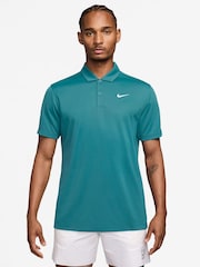 绿色 - Nike Court Dri-FIT 高尔夫球 Polo 衫 - 3的图像1｝