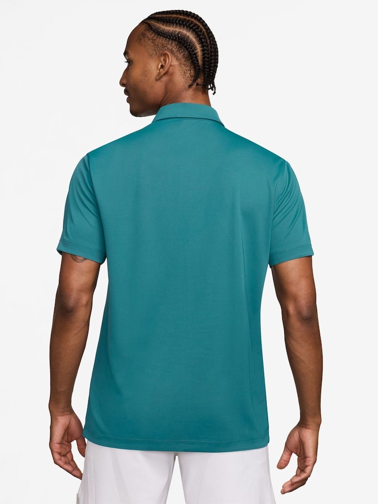 绿色 - Nike Court Dri-FIT 高尔夫球 Polo 衫 - 3的图像2｝