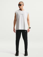 Nike Black Miler Dri-FIT Knit Running Joggers - Image 1 of 7