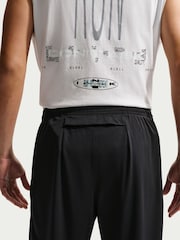 Nike Black Miler Dri-FIT Knit Running Joggers - Image 4 of 7