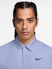 Nike Purple Dri-FIT Good Solid Golf Polo Shirt - Image 3 of 3