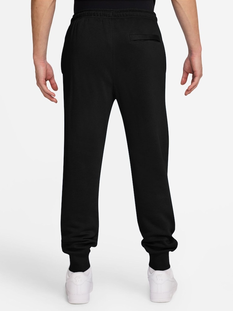 Nike Black Club Fleece Cuffed Joggers - Image 2 of 3