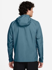 Nike Smokey Blue Miler UV Repel Running Jacket - Image 2 of 4