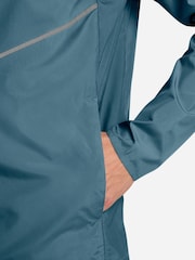 Nike Smokey Blue Miler UV Repel Running Jacket - Image 3 of 4