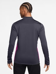 Nike Gridiron Grey Academy Dri-FIT Training Drill Top - Image 2 of 3