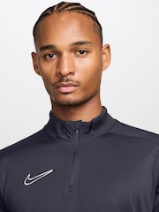 Nike Gridiron Grey Academy Dri-FIT Training Drill Top - Image 3 of 3