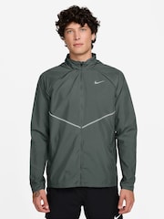 Nike Camo Green Miler UV Repel Running Jacket - Image 1 of 4