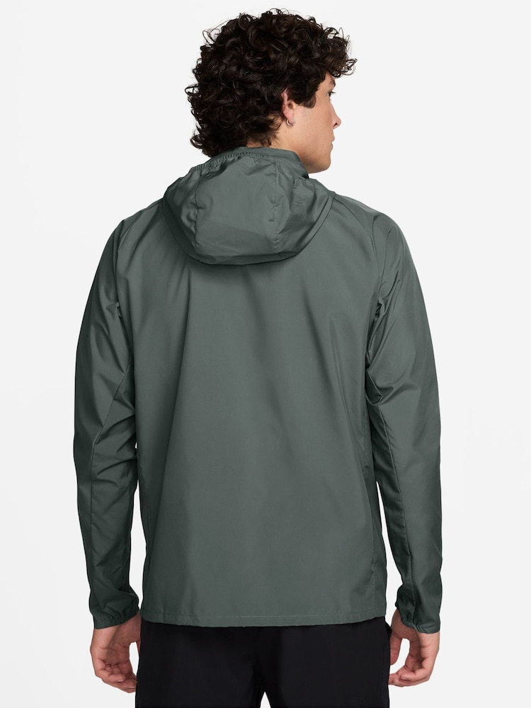 Nike Camo Green Miler UV Repel Running Jacket - Image 2 of 4