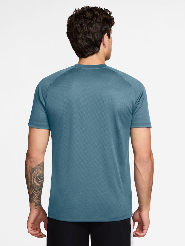 Nike Smokey Blue Strike Dri-FIT Training T-Shirt - Image 2 of 3 Nike Smokey Blue Strike Dri-FIT Training T-Shirt - Image 2 of 3