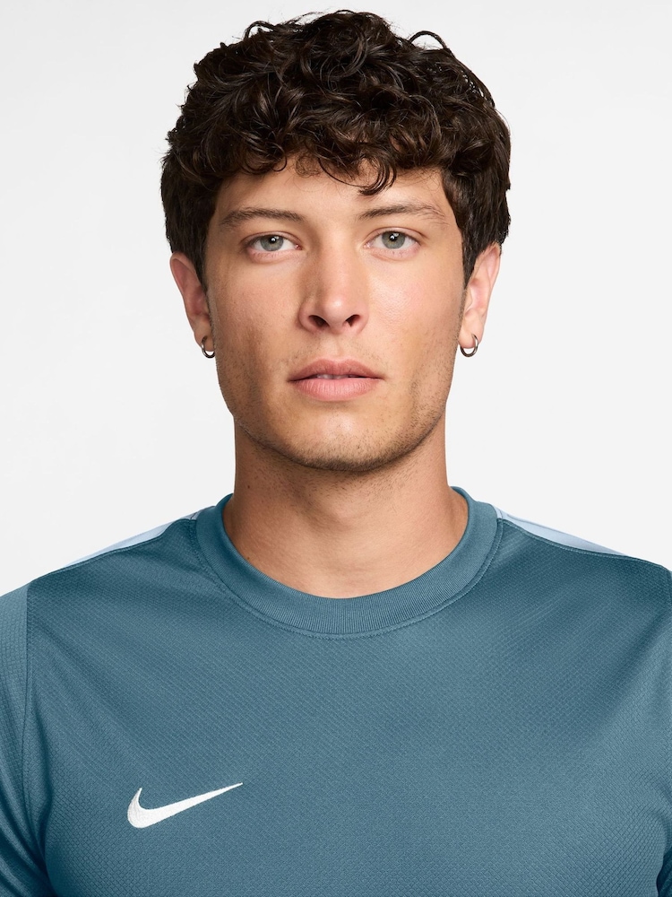Nike Smokey Blue Strike Dri-FIT Training T-Shirt - Image 3 of 3 Nike Smokey Blue Strike Dri-FIT Training T-Shirt - Image 3 of 3