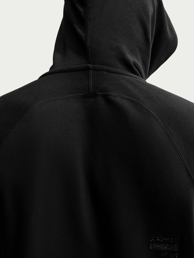 Noir - Nike Sweat-shirt à capuche oversize en polaire Dri-FIT - Image 5 de 5