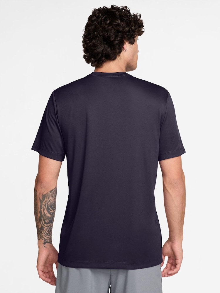 Nike Purple Dynasty Dri-FIT Flex Performance T-Shirt - Image 2 of 3