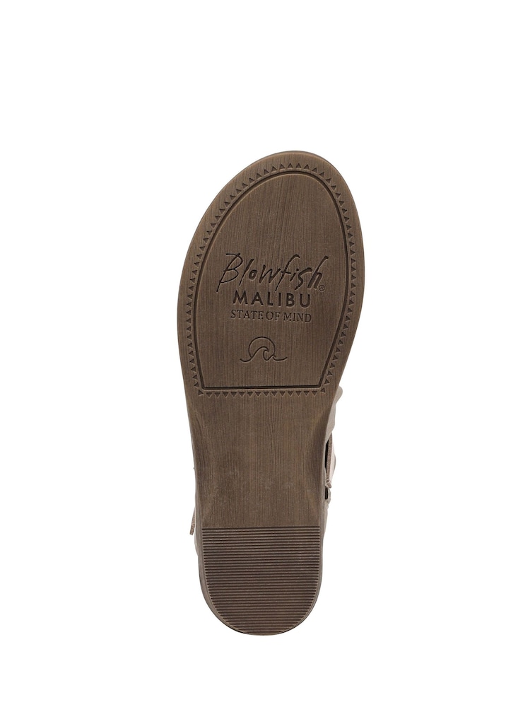 Blowfish Malibu Taupe Denver Regular Fit Sandals - Image 7 of 7