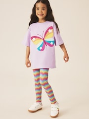 레인보우 웨이브 - Little Bird by Jools Oliver T-Shirt and Leggings 2 Piece Set - 11의 이미지 1