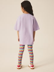 레인보우 웨이브 - Little Bird by Jools Oliver T-Shirt and Leggings 2 Piece Set - 11의 이미지 3
