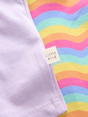 레인보우 웨이브 - Little Bird by Jools Oliver T-Shirt and Leggings 2 Piece Set - 11의 이미지 9