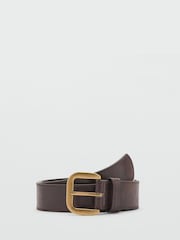 Mango Brown Buckle Belt - Image 1 of 3