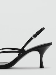 Mango Black Strappy Heels - Image 4 of 4