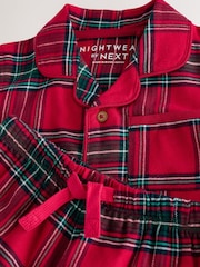 Red Check Christmas Button Down Pyjamas (9mths-10yrs) - Image 7 of 8