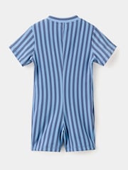 Mango Blue Short Sleeve Swimsuit - Image 2 of 2