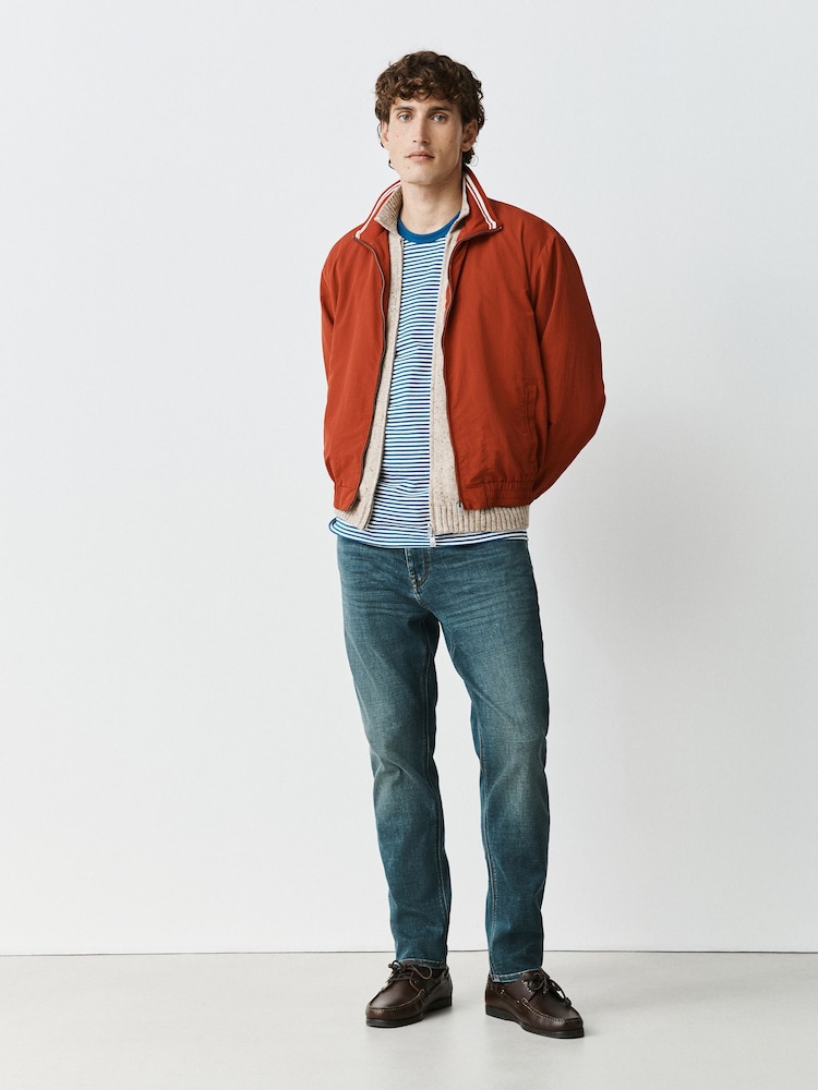 Dark Blue Tint Slim Fit Motion Flex Jeans - Image 1 of 6 Dark Blue Tint Slim Fit Motion Flex Jeans - Image 1 of 6