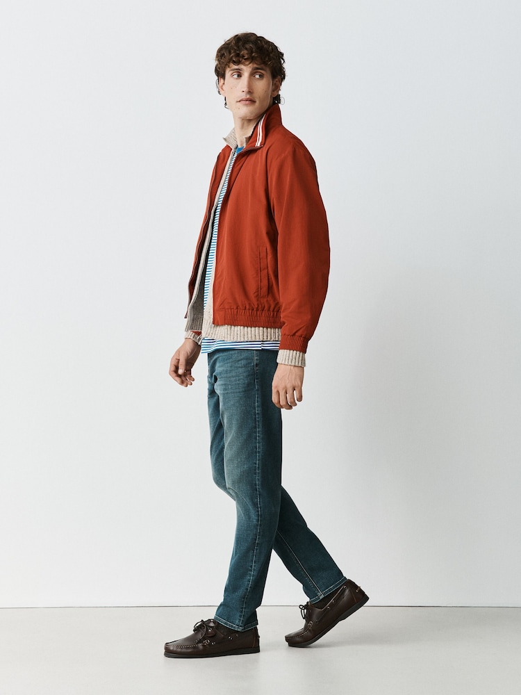 Dark Blue Tint Slim Fit Motion Flex Jeans - Image 2 of 6 Dark Blue Tint Slim Fit Motion Flex Jeans - Image 2 of 6
