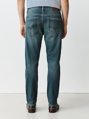 Dark Blue Tint Slim Fit Motion Flex Jeans - Image 4 of 6