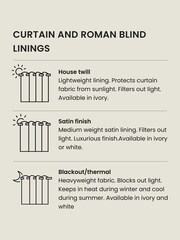 Blue Chevron Stripe Made to Measure Curtains - Image 4 of 9