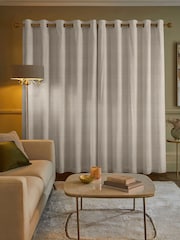 Natural Taupe Stipple Made to Measure Curtains - Image 2 of 9