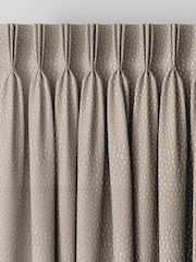 Natural Taupe Stipple Made to Measure Curtains - Image 5 of 9