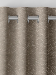Natural Taupe Stipple Made to Measure Curtains - Image 7 of 9