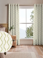 Olive Green Anton Made to Measure Curtains - Image 1 of 10