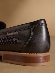 Russell & Bromley Black Larton Loafers - Image 6 of 7