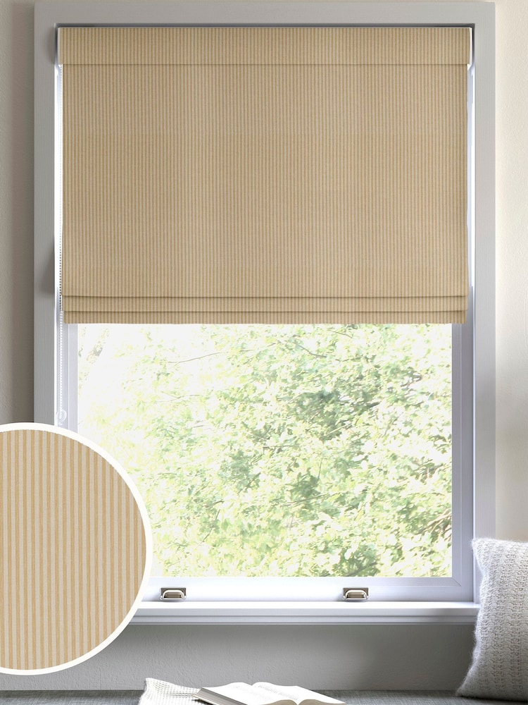 Maize Yellow Josie Made to Measure Roman Blind - Image 1 of 7 Maize Yellow Josie Made to Measure Roman Blind - Image 1 of 7