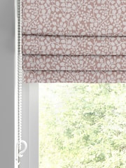 Pink Floral Chenille Made to Measure Roman Blind - Image 2 of 6