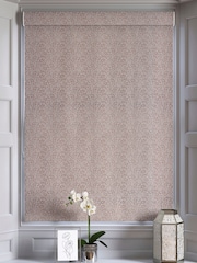 Pink Floral Chenille Made to Measure Roman Blind - Image 5 of 6