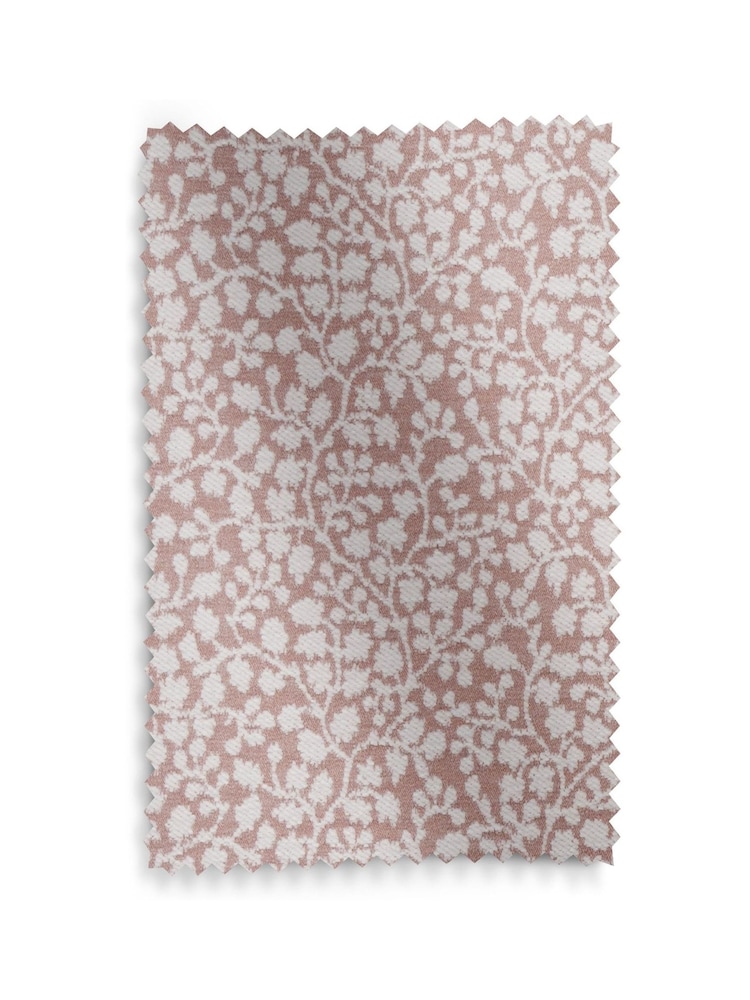 Pink Floral Chenille Made to Measure Roman Blind - Image 6 of 6