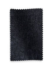 Ink Blue Chenille Made to Measure Roman Blind - Image 6 of 6