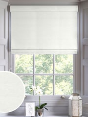 Dove Grey Gleam Made to Measure Roman Blind - Image 1 of 6