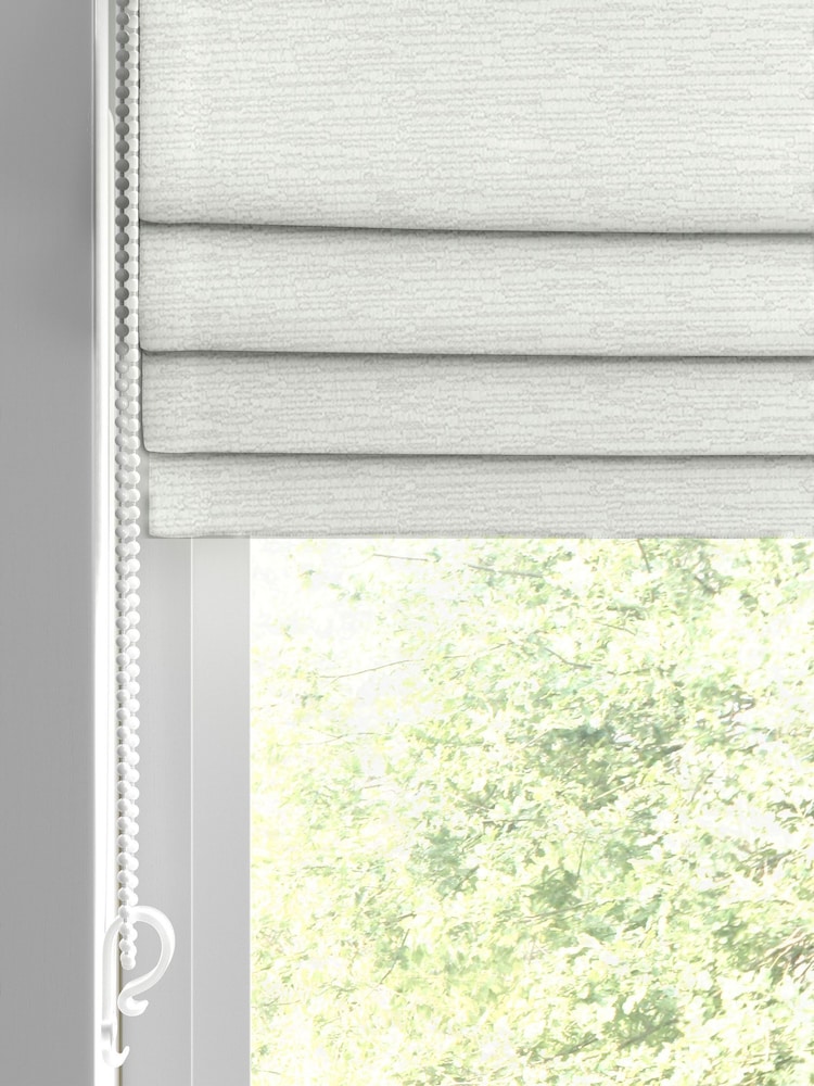 Dove Grey Gleam Made to Measure Roman Blind - Image 2 of 6