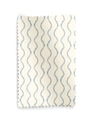 Navy Blue and Natural Anton Made to Measure Roman Blind - Image 7 of 7