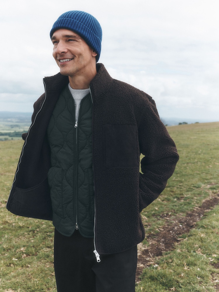 Cobalt Blue Knitted Beanie - Image 1 of 1 Cobalt Blue Knitted Beanie - Image 1 of 1