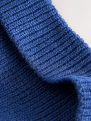 Cobalt Blue Knitted Beanie - Image 3 of 4