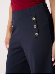 M&Co Blue Military Button Trousers - Image 3 of 5