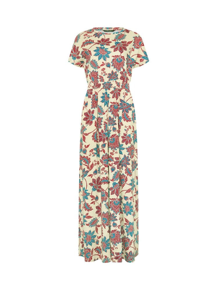 Long Tall Sally Red Shirred Waist Maxi Dress - Image 5 of 5