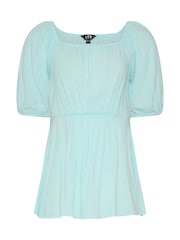 Long Tall Sally Blue Square Neck Blouse - Image 5 of 5