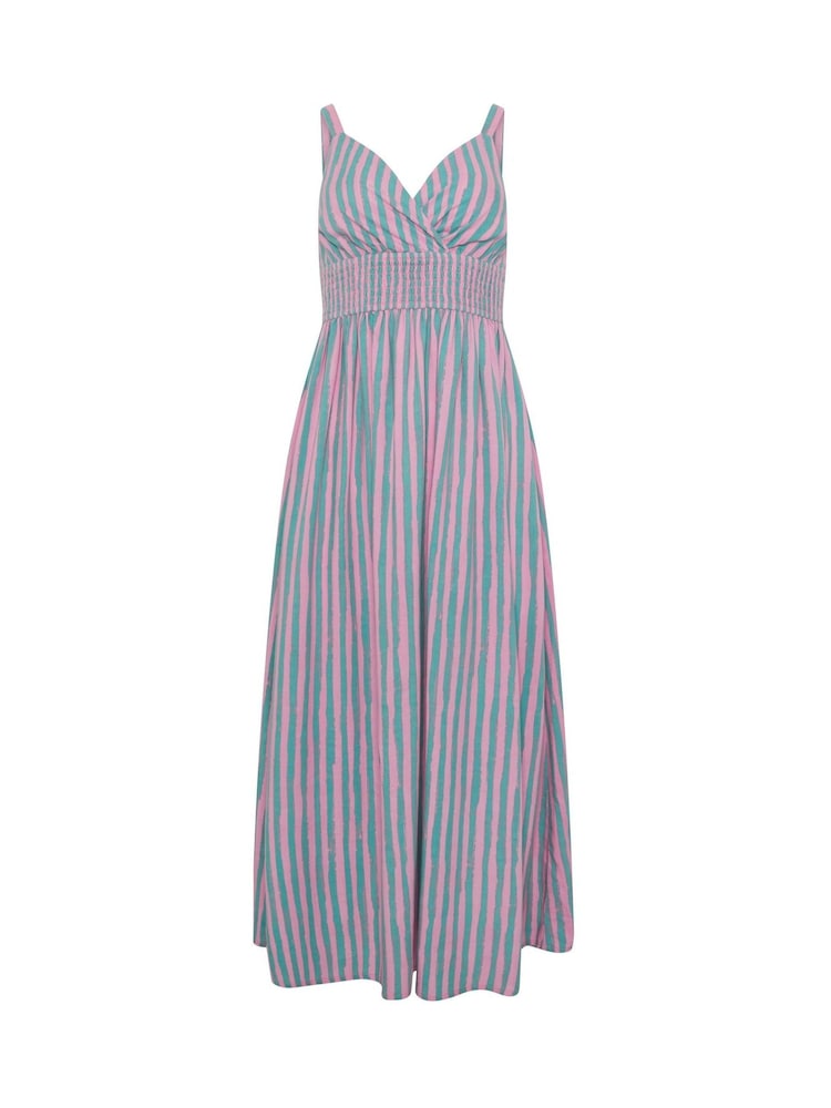 PixieGirl Pink Wrap Maxi Dress - Image 5 of 5 PixieGirl Pink Wrap Maxi Dress - Image 5 of 5