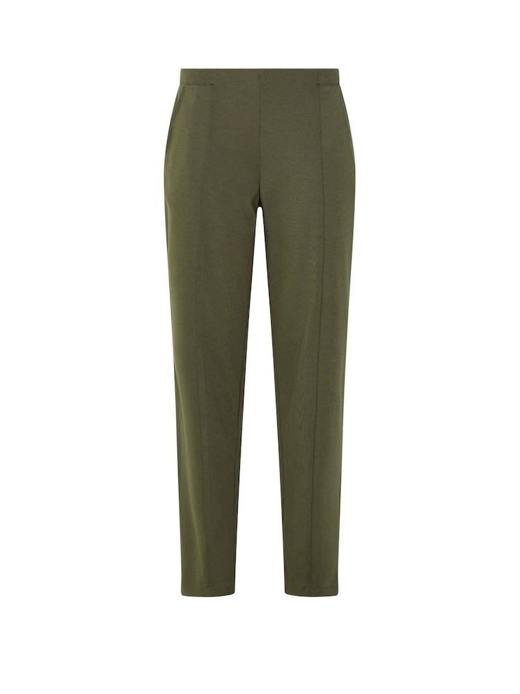 M&Co Green Ponte Seam Detail Trousers - Image 5 of 5